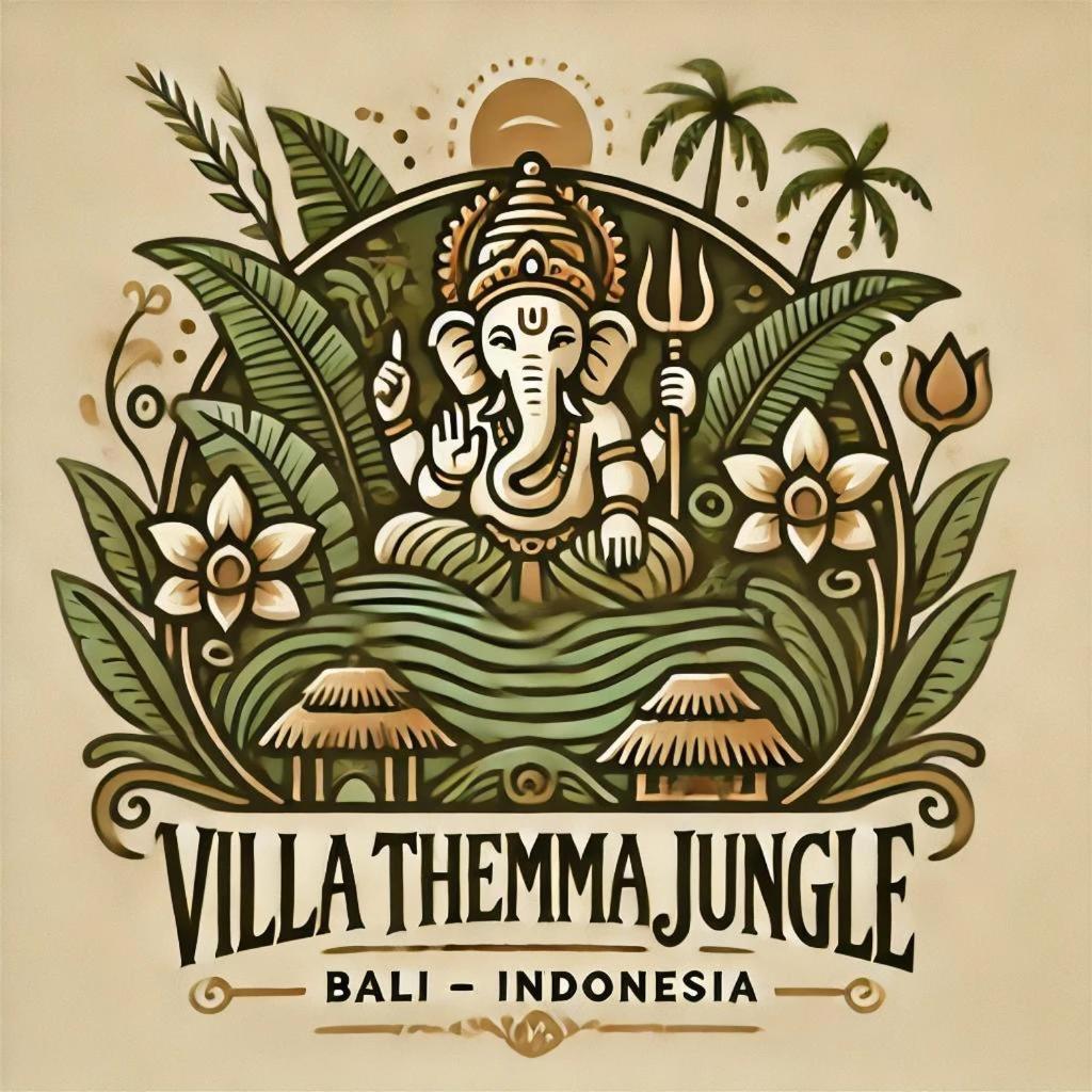 Villa Themma Jungle - Sumptuous 3Br Luxury Villa With Majestic Jungle View North Of Ubud מראה חיצוני תמונה