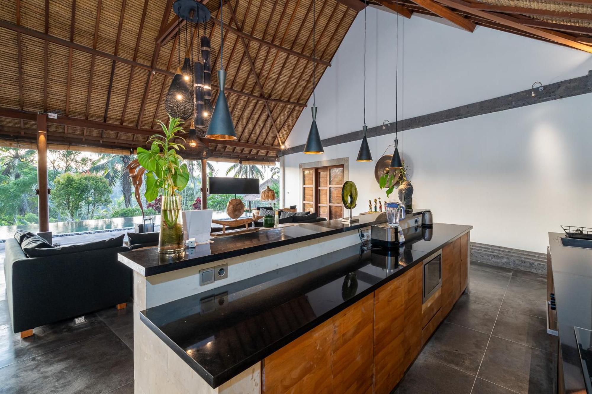 Villa Themma Jungle - Sumptuous 3Br Luxury Villa With Majestic Jungle View North Of Ubud מראה חיצוני תמונה
