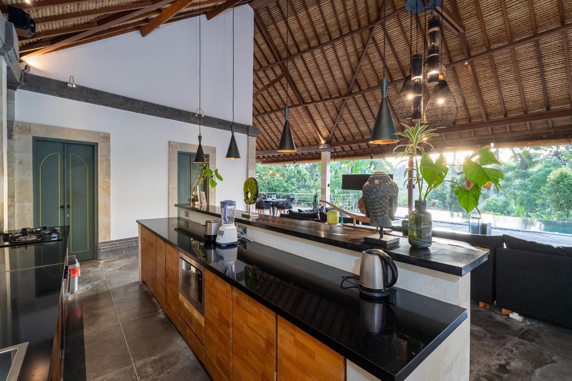 Villa Themma Jungle - Sumptuous 3Br Luxury Villa With Majestic Jungle View North Of Ubud מראה חיצוני תמונה