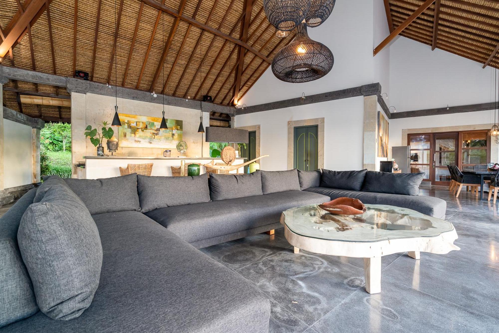 Villa Themma Jungle - Sumptuous 3Br Luxury Villa With Majestic Jungle View North Of Ubud מראה חיצוני תמונה
