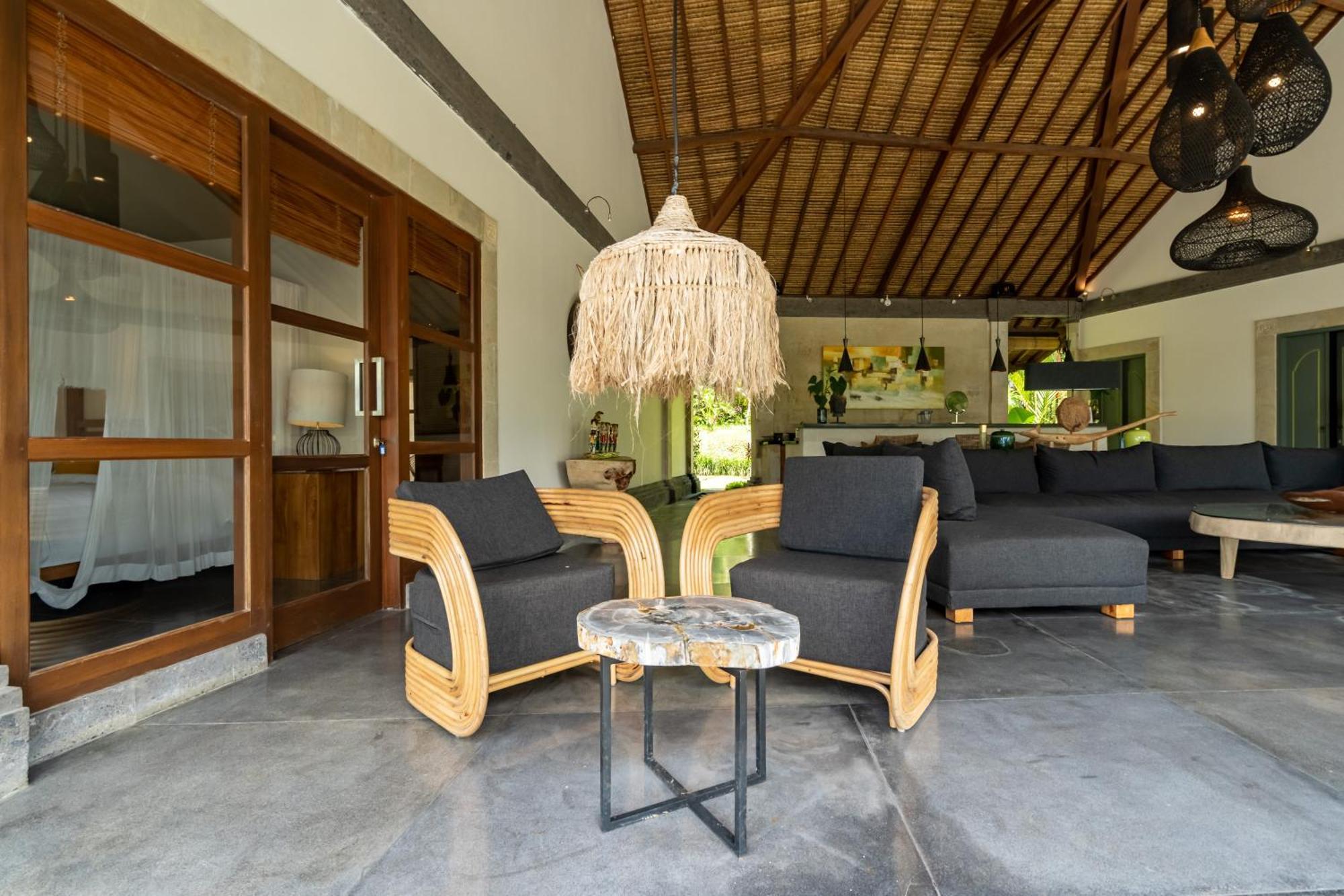 Villa Themma Jungle - Sumptuous 3Br Luxury Villa With Majestic Jungle View North Of Ubud מראה חיצוני תמונה
