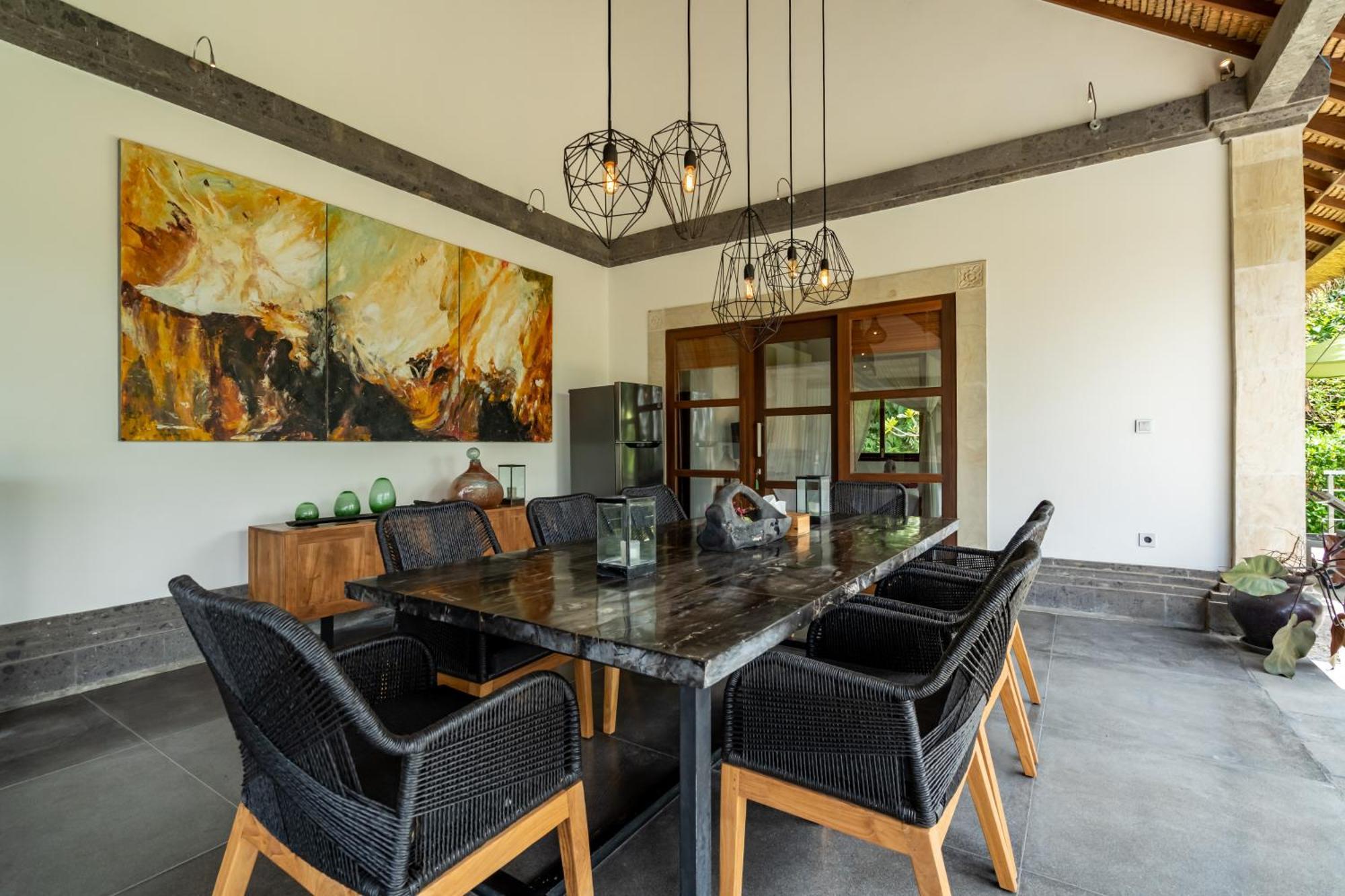 Villa Themma Jungle - Sumptuous 3Br Luxury Villa With Majestic Jungle View North Of Ubud מראה חיצוני תמונה