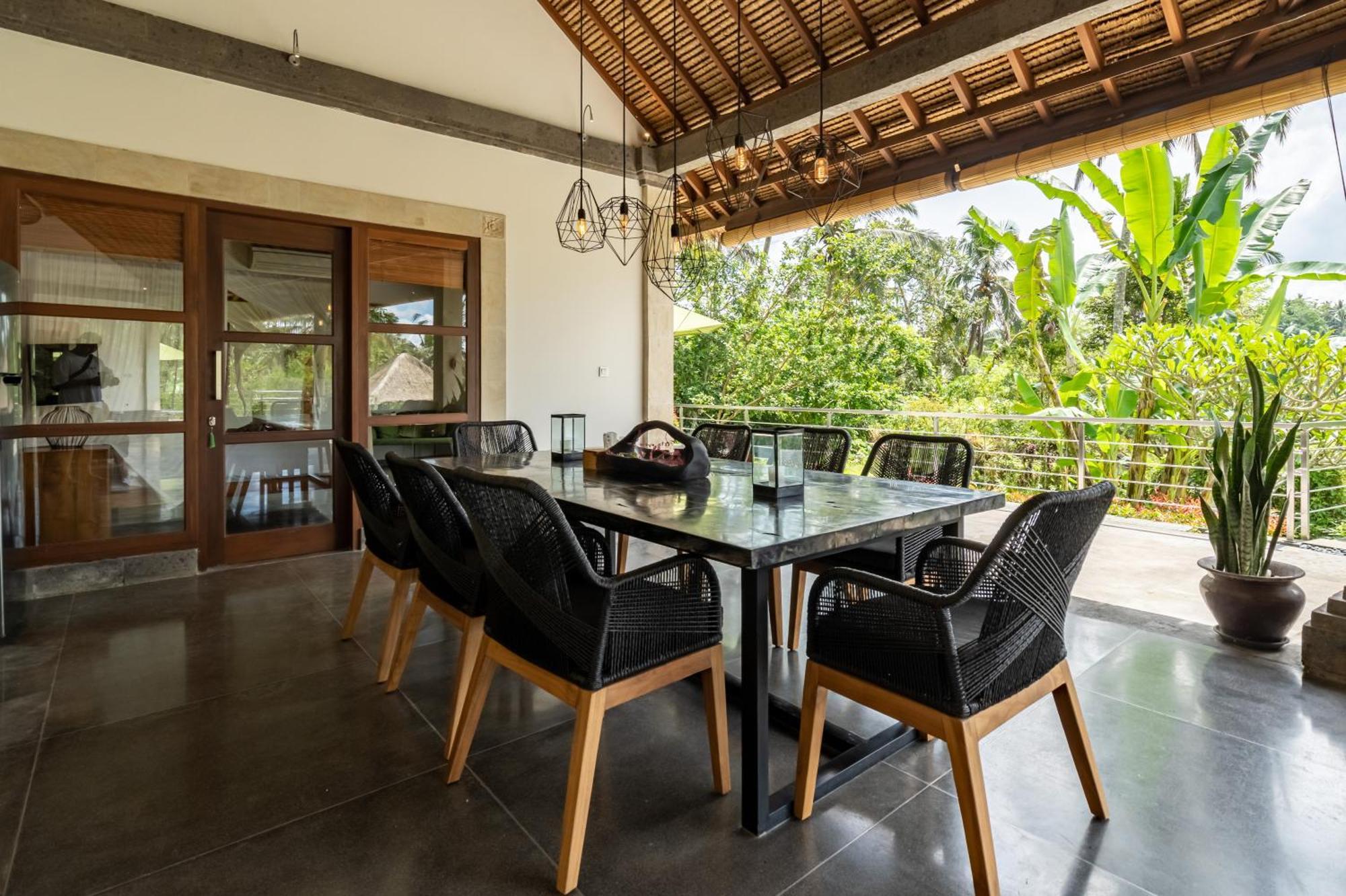 Villa Themma Jungle - Sumptuous 3Br Luxury Villa With Majestic Jungle View North Of Ubud מראה חיצוני תמונה