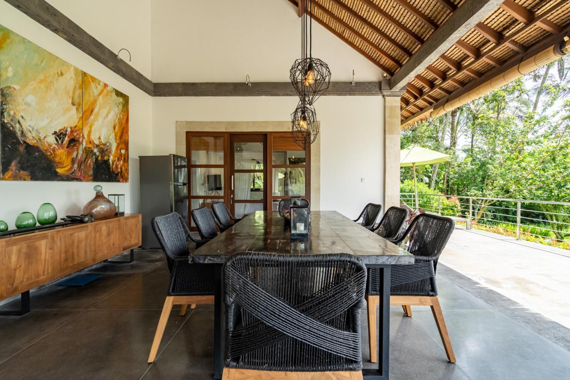 Villa Themma Jungle - Sumptuous 3Br Luxury Villa With Majestic Jungle View North Of Ubud מראה חיצוני תמונה