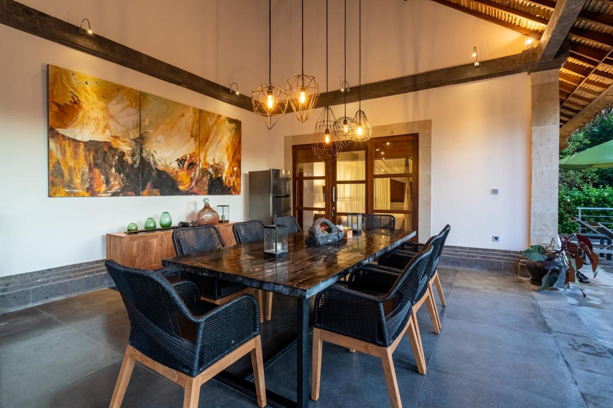Villa Themma Jungle - Sumptuous 3Br Luxury Villa With Majestic Jungle View North Of Ubud מראה חיצוני תמונה