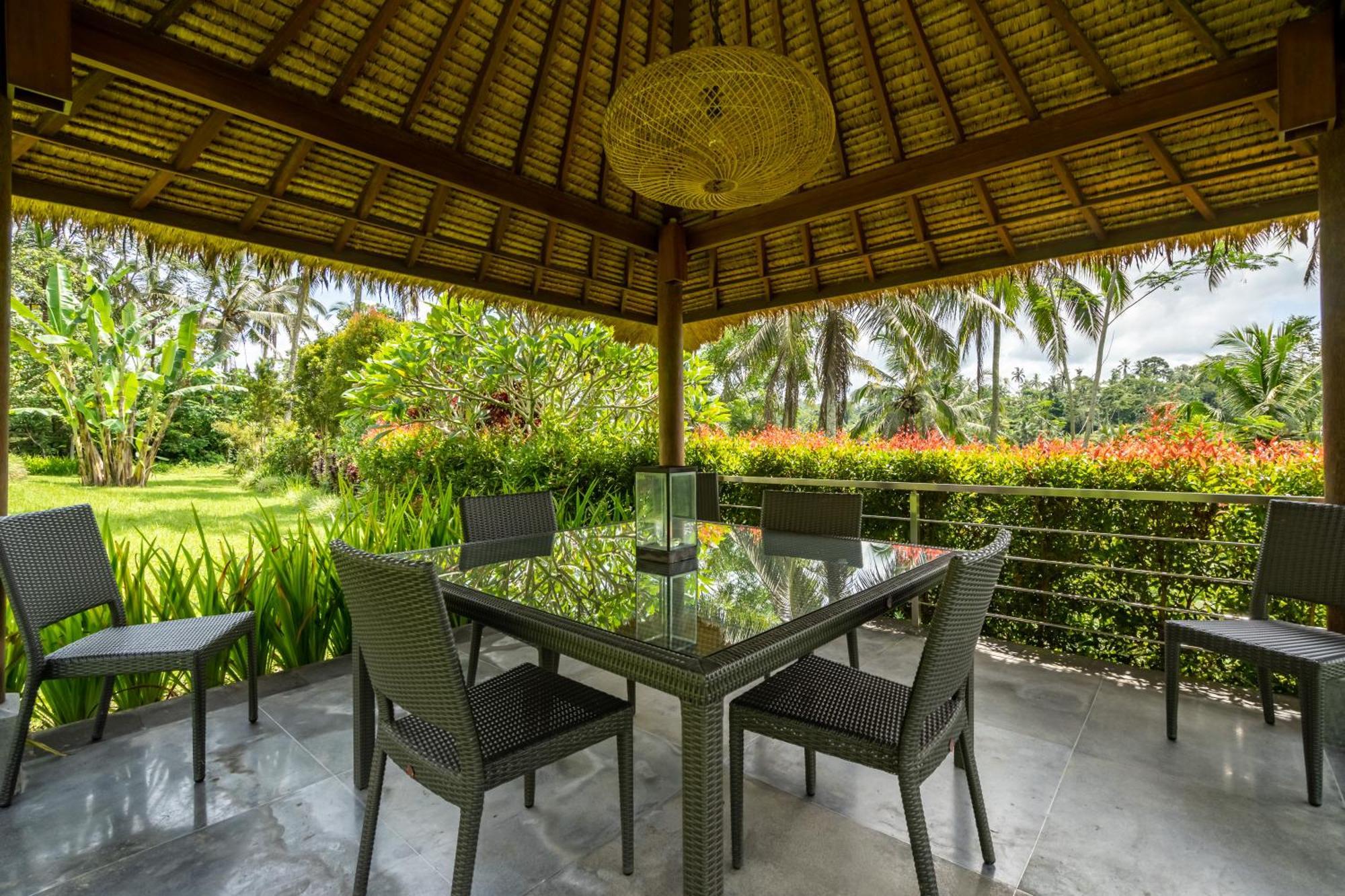 Villa Themma Jungle - Sumptuous 3Br Luxury Villa With Majestic Jungle View North Of Ubud מראה חיצוני תמונה