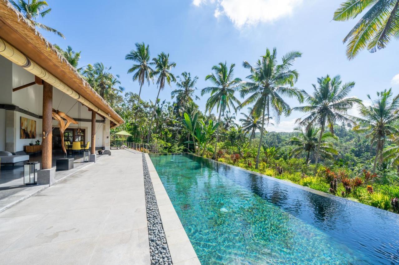 Villa Themma Jungle - Sumptuous 3Br Luxury Villa With Majestic Jungle View North Of Ubud מראה חיצוני תמונה