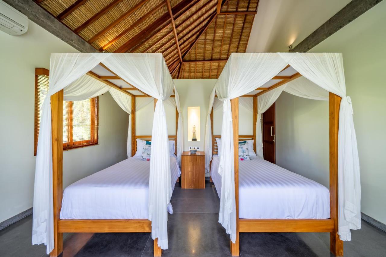 Villa Themma Jungle - Sumptuous 3Br Luxury Villa With Majestic Jungle View North Of Ubud מראה חיצוני תמונה